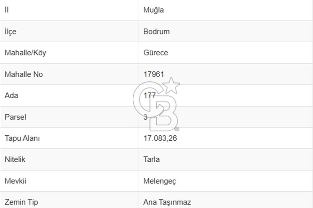 BODRUM GÜRECEDE TERASLAMASI YAPILI DENİZ MANZARALI 255M2 ARSA