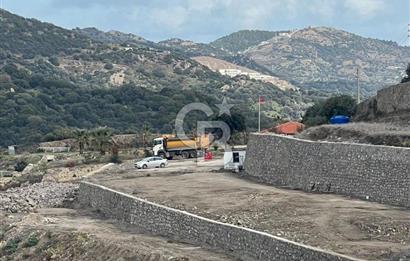 BODRUM GÜRECEDE TERASLAMASI YAPILI DENİZ MANZARALI 255M2 ARSA