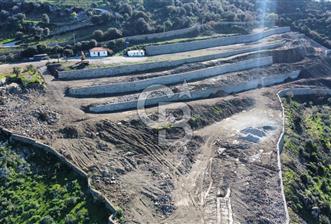 BODRUM GÜRECEDE TERASLAMASI YAPILI DENİZ MANZARALI 255M2 ARSA - 4 - 346451