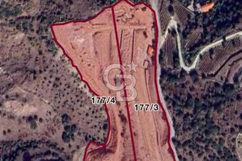 BODRUM GÜRECEDE TERASLAMASI YAPILI DENİZ MANZARALI 255M2 ARSA