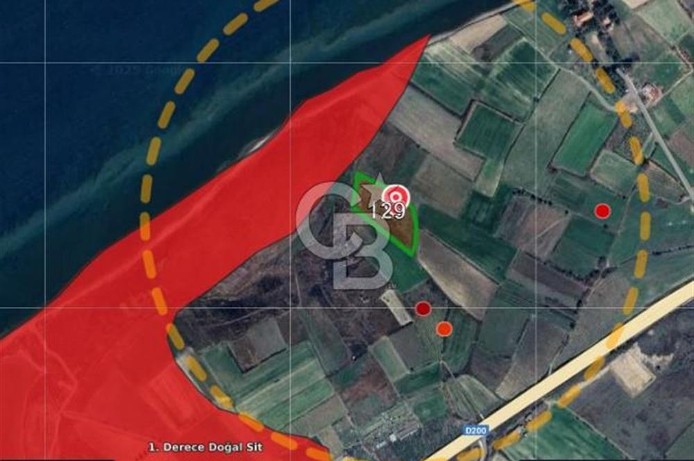 ÇANAKKALE LAPSEKİ ÇARDAK DENİZE 140 M SATILIK 9410 M2 TARLA