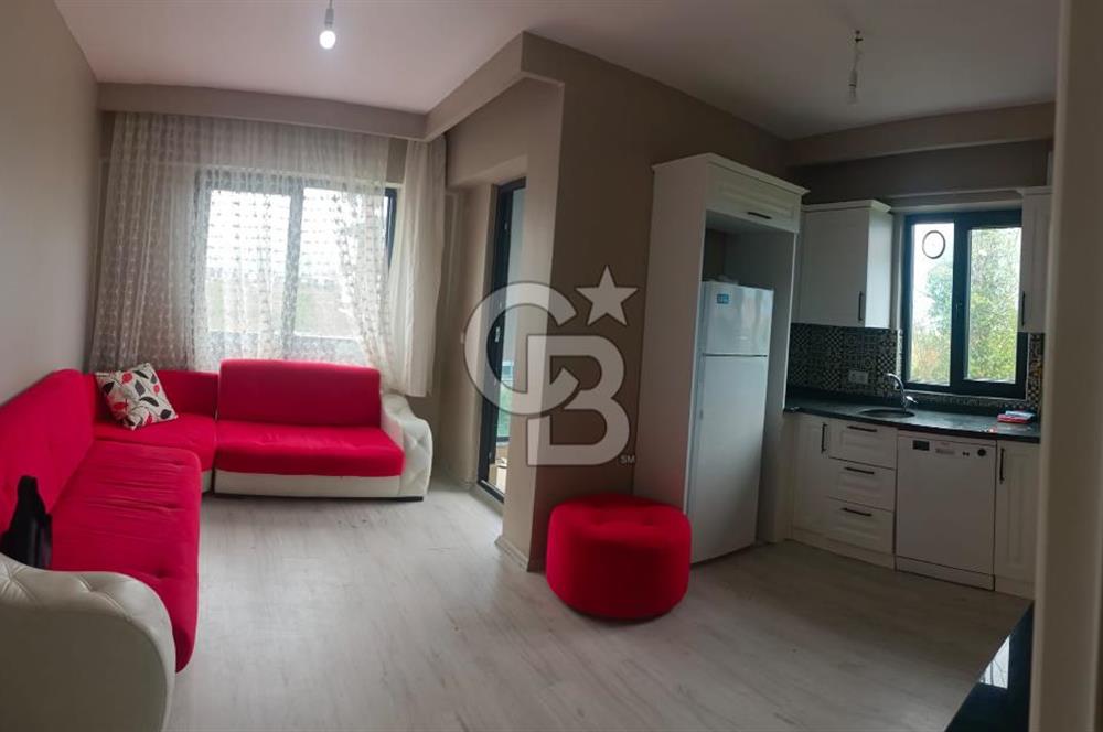 CUMHURİYET MAHALLESİ'NDE EŞYALI KİRALIK 1+1 SİTE DAİRESİ