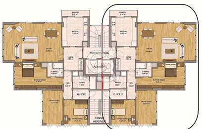 CADDEBOSTAN DENİZ MANZARALI BÜYÜK KULÜBE KOMŞU NİDAPARK 148m2 3+1 DAİRE FIRSATI