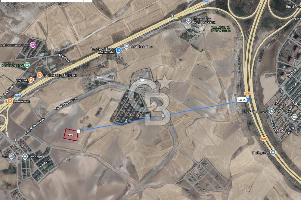 Bağlıca & Eskişehir Yolu Yakını | Değerlenen Bölgede İmarlı Arsa!