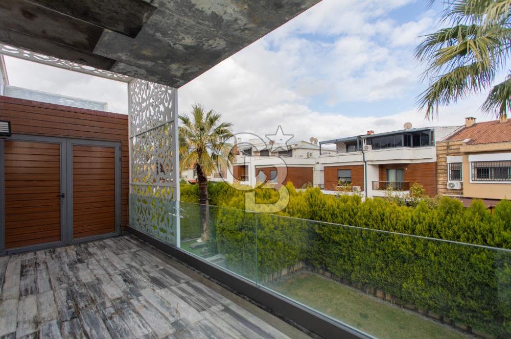 Gaziemir de satılık 7 odalı ultra lüks villa özel spa ve havuzlu