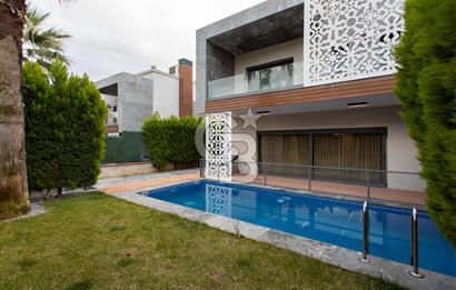 Gaziemir de satılık 7 odalı ultra lüks villa özel spa ve havuzlu