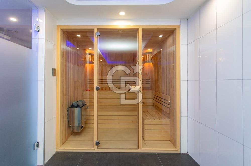 Gaziemir de satılık 7 odalı ultra lüks villa özel spa ve havuzlu