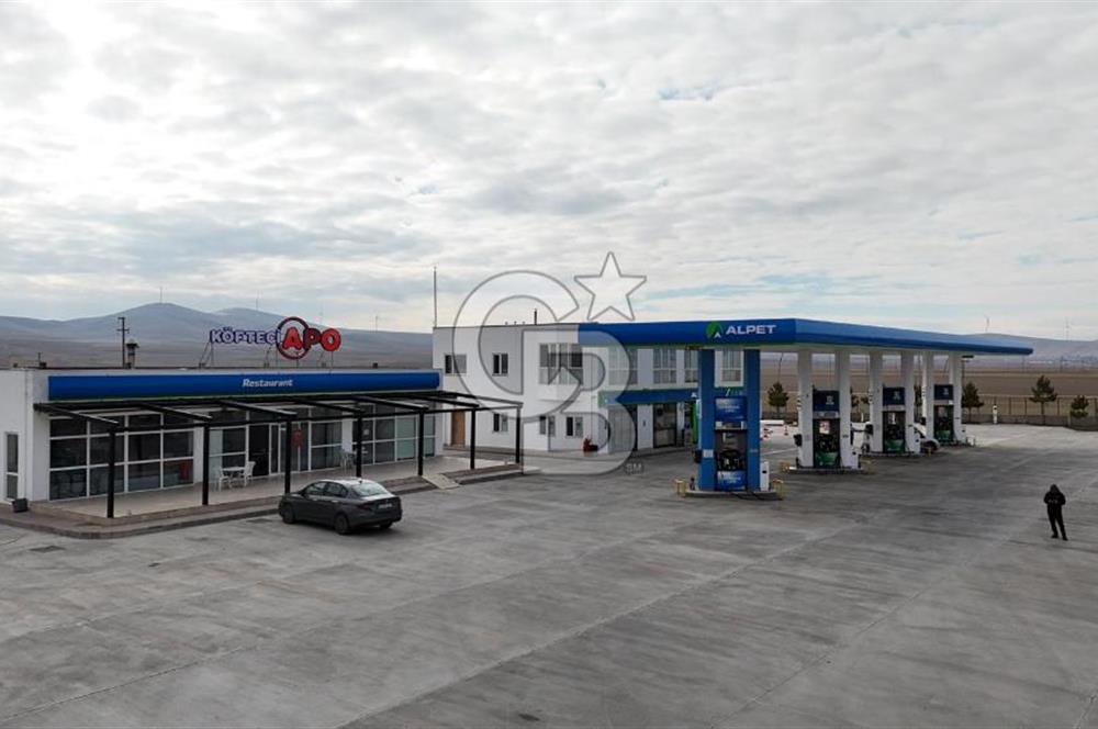 ANKARA KONYA YOLU MERKEZE 40 KM 5019m² KDV' Lİ SATILIK İSTASYON