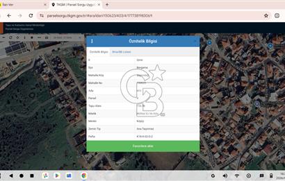 BERGAMA ZEYTİNDAĞ'DA CB iYA'DAN KÖY İÇİ İMARLI SATILIK ARSA