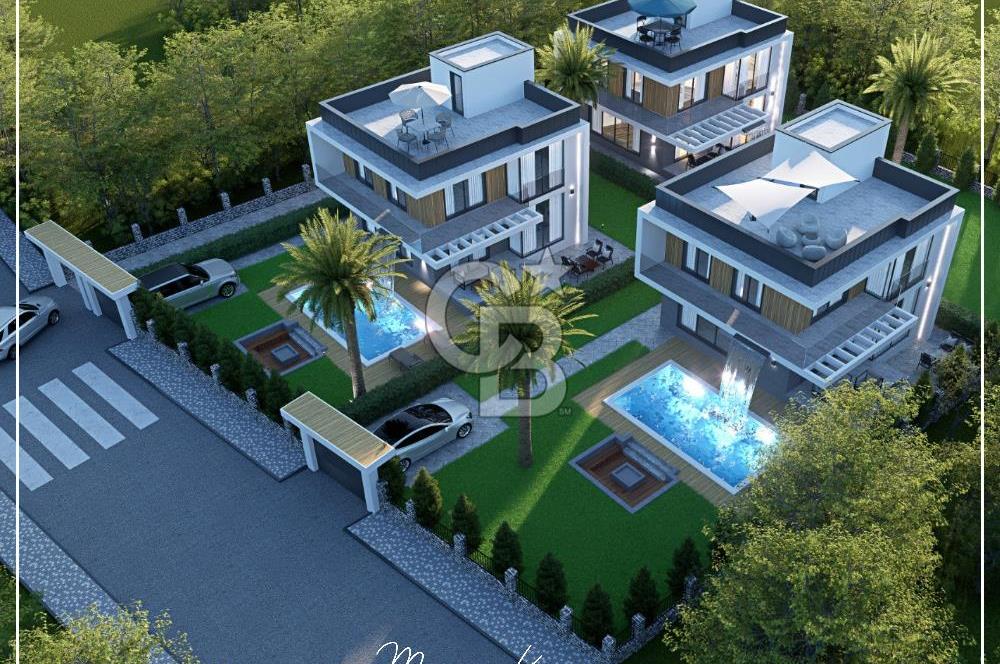 Silivri Ortaköyde Deniz Manzaralı Satılık 6+1 Lüks Villa