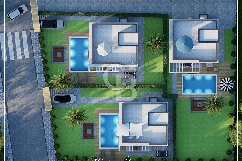 Silivri Ortaköyde Deniz Manzaralı Satılık 6+1 Lüks Villa