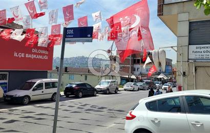 DİLOVASI ANA CADDE ÜZERİNDE 428M² TİCARİ İMARLI ARSA