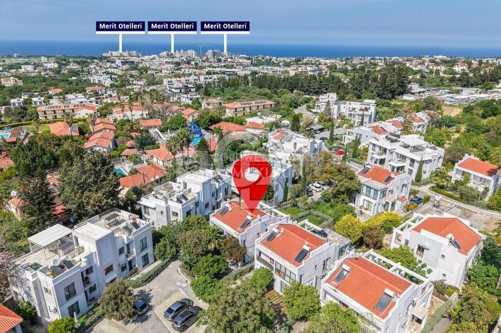 Kıbrıs Girne Alsancak Milos Park Homes da Satılık 2+1 Çok Özel İkiz Villa