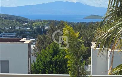 BODRUM KONACIK'ta DENİZ MANZARALI KİRALIK DUBLEKS VİLLA