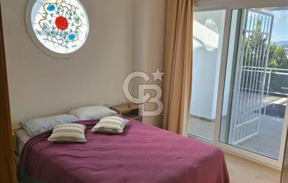 BODRUM KONACIK'ta DENİZ MANZARALI KİRALIK DUBLEKS VİLLA