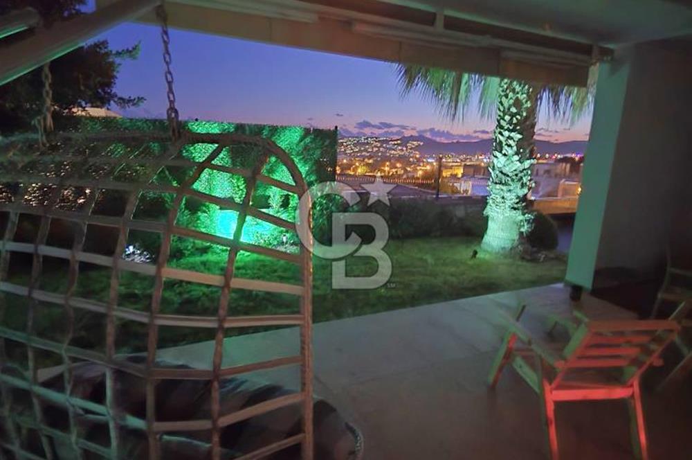 BODRUM KONACIK'ta DENİZ MANZARALI KİRALIK DUBLEKS VİLLA