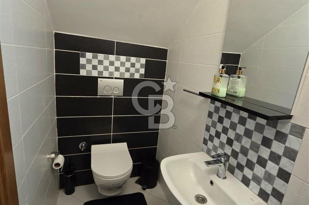 BODRUM KONACIK'ta DENİZ MANZARALI KİRALIK DUBLEKS VİLLA