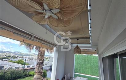 BODRUM KONACIK'ta DENİZ MANZARALI KİRALIK DUBLEKS VİLLA