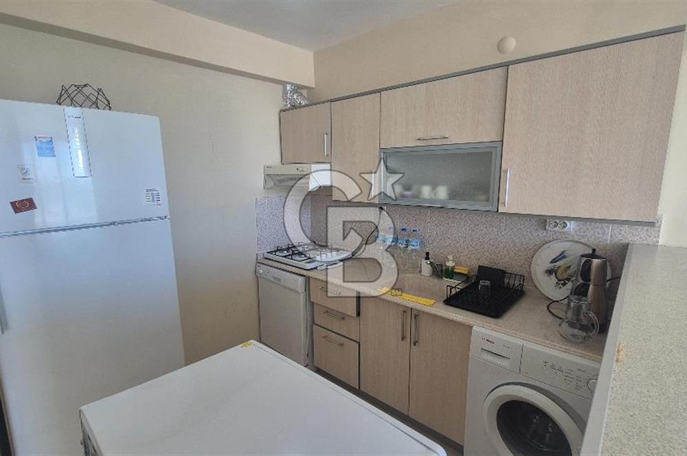 Çeşme Altınyunus Ege Çeşme Sitesinde Deniz Manzaralı Kiralık 1+1 Daire