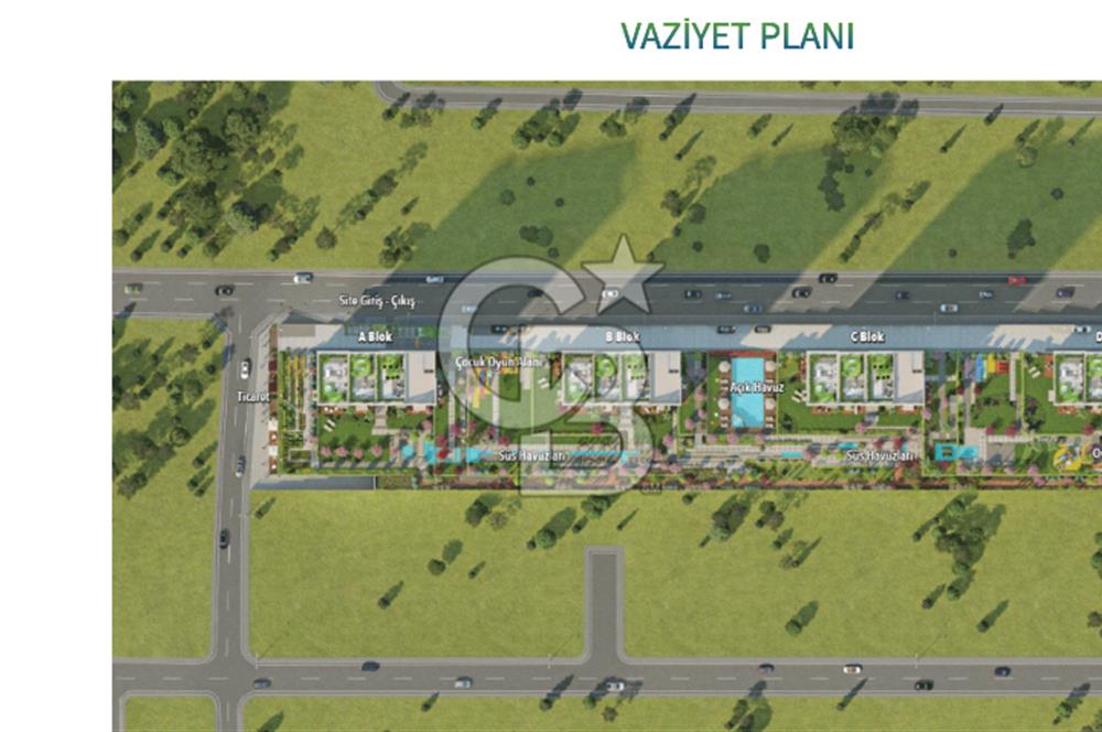 MALTEPE ZÜMRÜTEVLER SURYAPI YEŞİL MAVİ'de SATILIK BALKONLU 2+1 DAİRE
