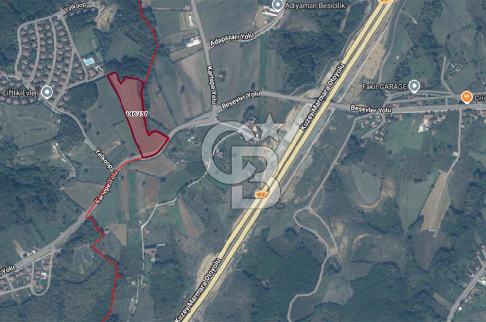 120m Yol Cepheli Villa & Ticari Projelik Arsa | KDV Avantajlı