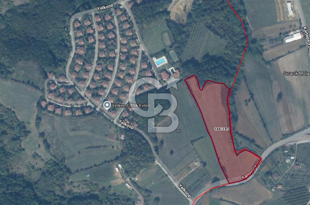 120m Yol Cepheli Villa & Ticari Projelik Arsa | KDV Avantajlı