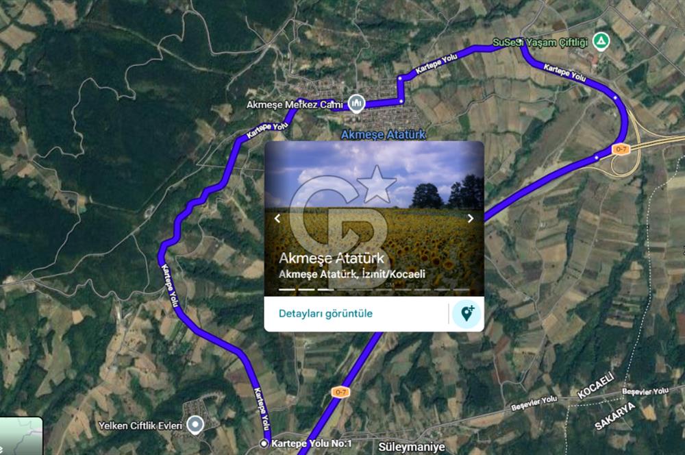 120m Yol Cepheli Villa & Ticari Projelik Arsa | KDV Avantajlı