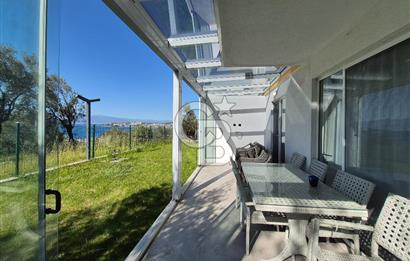 Gömeç Karaağaç'ta Havuzlu, Deniz Manzaralı 4+1 Satılık Villa