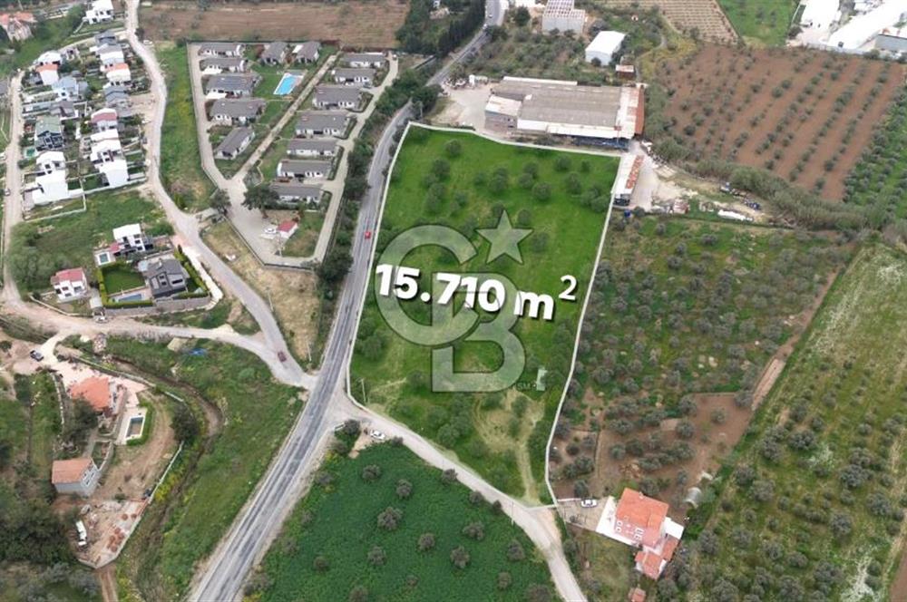Kemalpaşa Yukarıkızılcada 15.710 m² Yola Sıfır Köşe Tarla