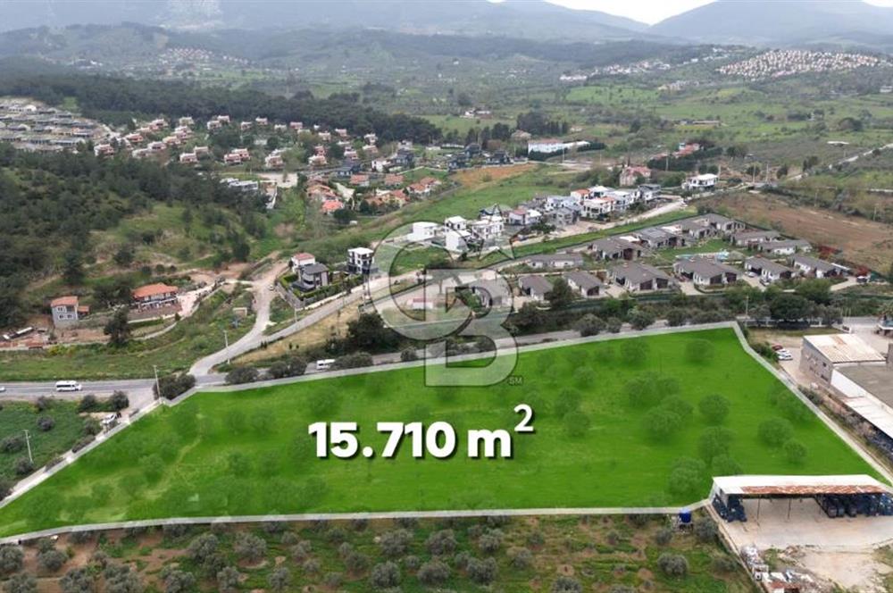 Kemalpaşa Yukarıkızılcada 15.710 m² Yola Sıfır Köşe Tarla