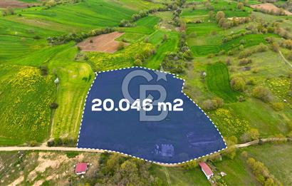 CB AKADEMİ HAKANİYE KÖYÜ YOL CEPHE SATILIK 20.046 m2 TARLA