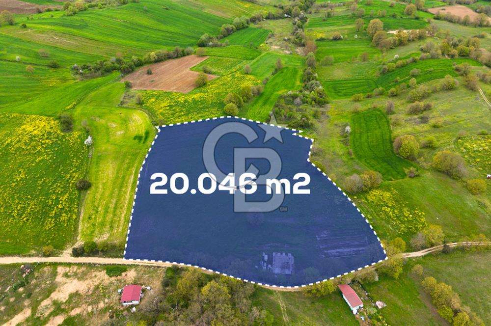 CB AKADEMİ HAKANİYE KÖYÜ YOL CEPHE SATILIK 20.046 m2 TARLA