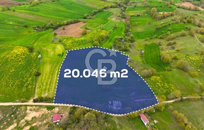 CB AKADEMİ HAKANİYE KÖYÜ YOL CEPHE SATILIK 20.046 m2 TARLA