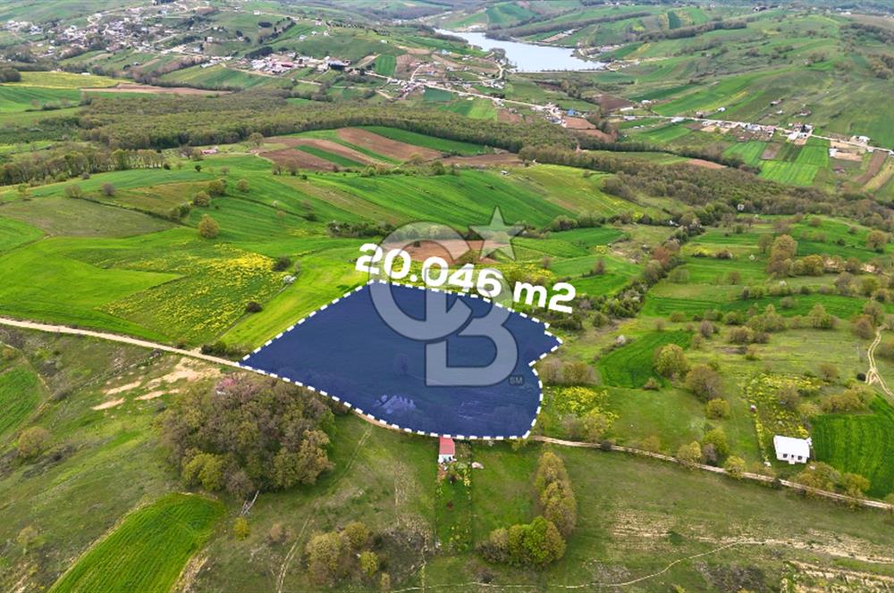 CB AKADEMİ HAKANİYE KÖYÜ YOL CEPHE SATILIK 20.046 m2 TARLA