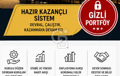 ESKİŞEHİR MERKEZDE YÜKSEK CİROLU DEVREN RESTORAN