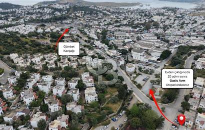 Bodrum Oasis Avm'ye yürüme mesafeli Yazlık Kiralık 1,5+1 Daire