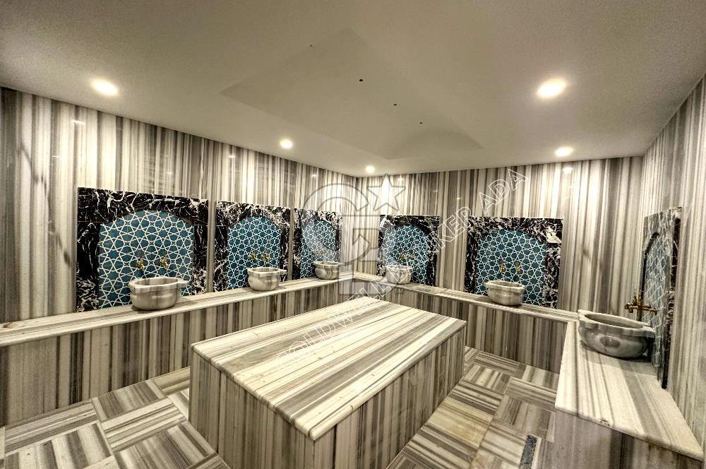 ZENGİN SOSYAL DONATILARI OLAN KİRALIK 1+1 LÜKS DAİRE