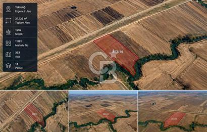 Ergene Ulaş ta Stratejik Konumda 27.733 m² Yatırım Fırsatı