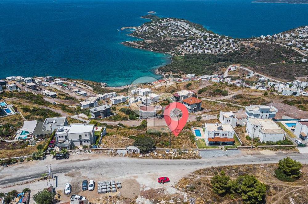 Milas Boğaziçi Deniz Manzaralı Satılık İmarlı Arsa