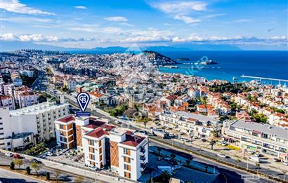 KUŞADASI MERKEZDE DENİZ MANZARALI 3+1 İŞYERİ OFİS