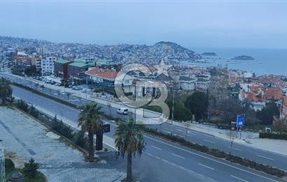 KUŞADASI MERKEZDE DENİZ MANZARALI 3+1 İŞYERİ OFİS