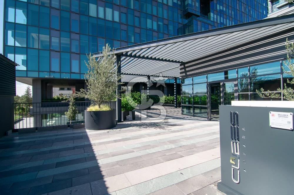 Cubes Ankara 1+1 Eşyalı Kiralik 22. Kat Manzaralı Konut ve Home Ofis Kullanımına Uygun Daire