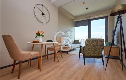 Cubes Ankara 1+1 Eşyalı Kiralik 22. Kat Manzaralı Konut ve Home Ofis Kullanımına Uygun Daire