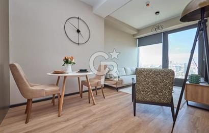 Cubes Ankara 1+1 Eşyalı Kiralik 22. Kat Manzaralı Konut ve Home Ofis Kullanımına Uygun Daire