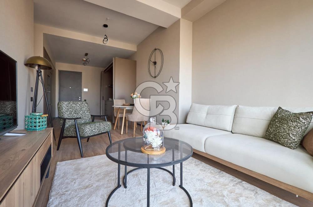 Cubes Ankara 1+1 Eşyalı Kiralik 22. Kat Manzaralı Konut ve Home Ofis Kullanımına Uygun Daire