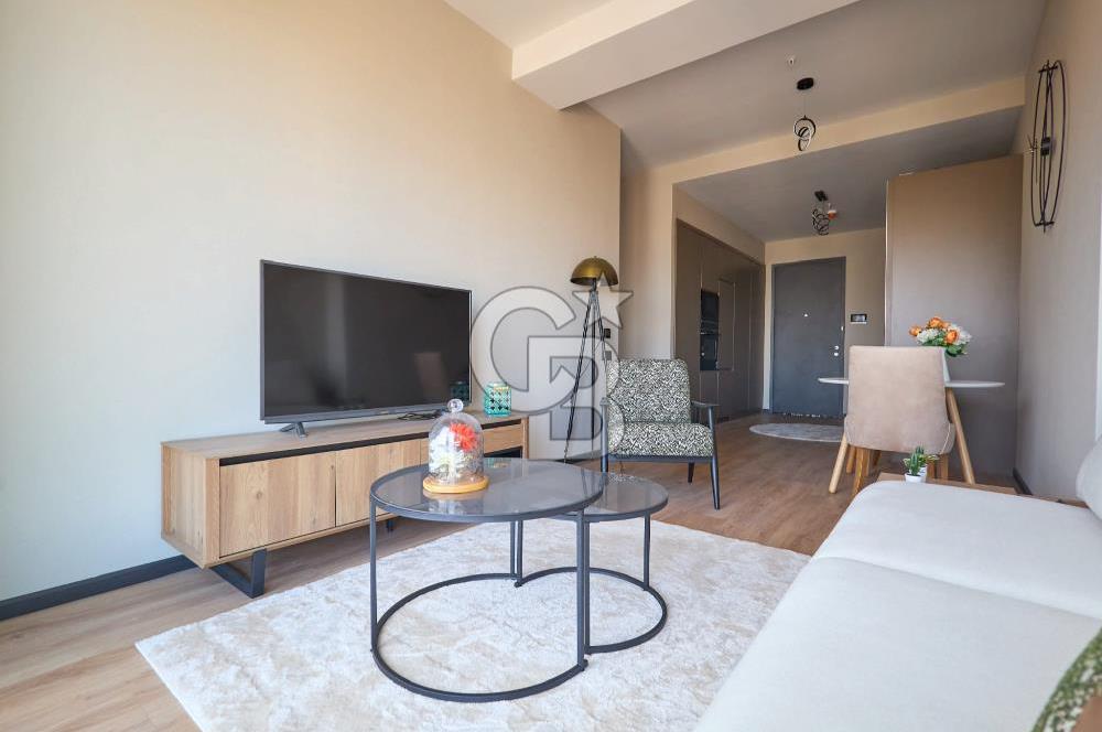 Cubes Ankara 1+1 Eşyalı Kiralik 22. Kat Manzaralı Konut ve Home Ofis Kullanımına Uygun Daire