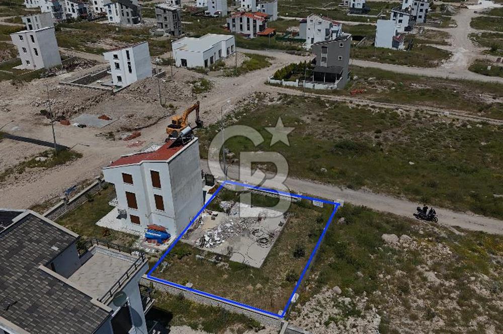MORDOĞAN KAMUKENTTE DENİZ MANZARALI İMARLI ARSA