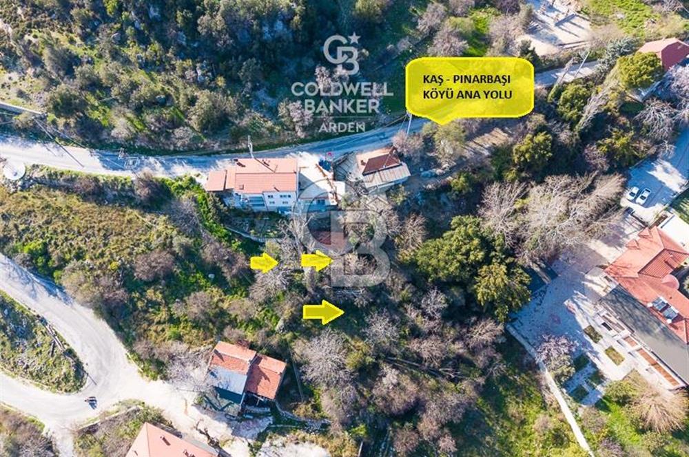CB ARDEN'DEN ANTALYA KAŞ PINARBAŞI SATILIK MÜSTAKİL 3 ADET ARSA