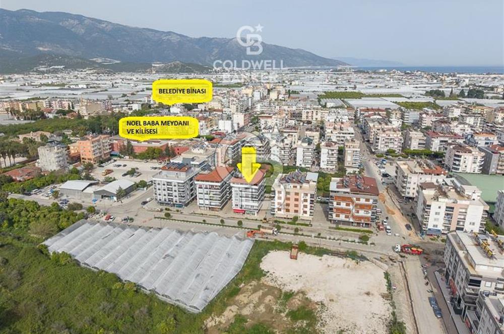 CB ARDEN'DEN ANA CADDE ÜZERİ SATILIK - OFİSE UYGUN YENİ DAİRE