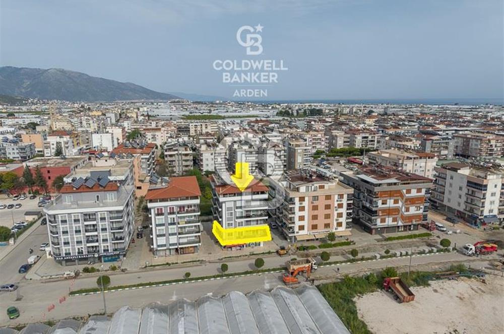 CB ARDEN'DEN ANA CADDE ÜZERİ SATILIK - OFİSE UYGUN YENİ DAİRE